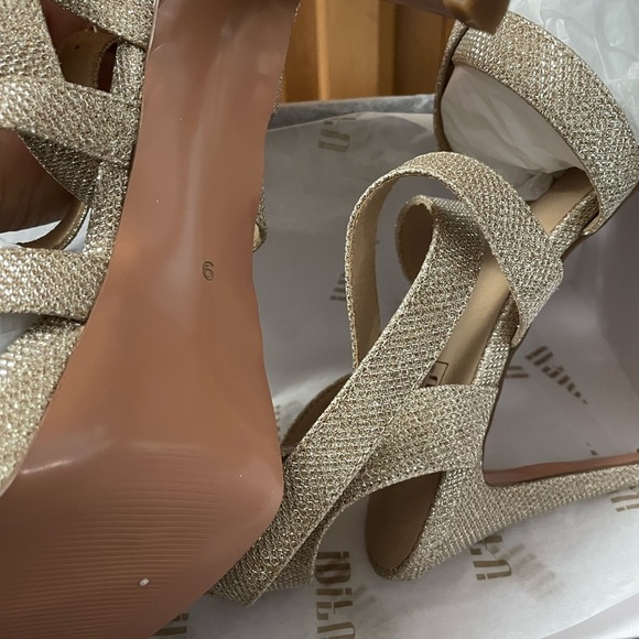 IDIFU Women's Dress Platform High Heels Strappy Heeled Sandals Open Toe NIB 9 - Picture 8 of 8